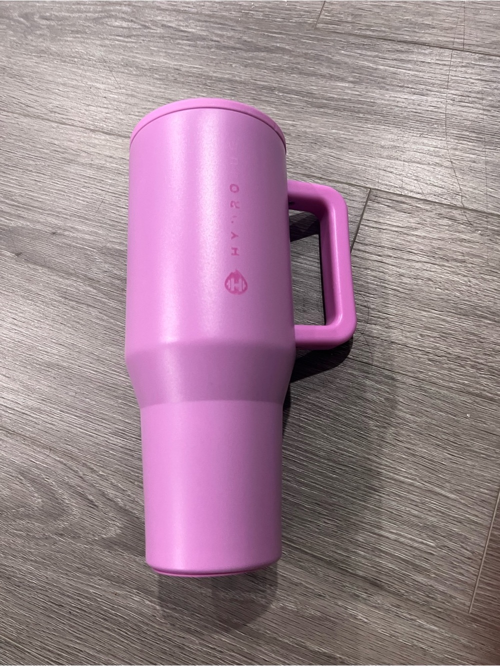 Pink Insulated Travel Mug with Handle Brand: hydrojug